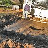 Footings dug and inspected for new addition.